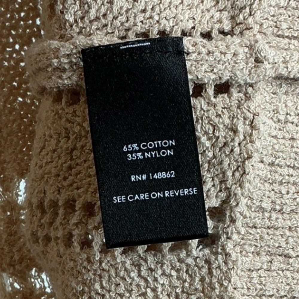 Torrid Size 2 Tan Pointelle Knit Cardigan Sweater Button Cottagecore Grannycore - Picture 7 of 11